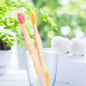 Kids Toothbrush Bamboo Toothbrushes 6 Pack - Organic Compostable Tooth Brush Wooden Baby Toddler Toothbrush, Eco-Friendly Natural Biodegradable Soft Bristle Toothbrush for Children