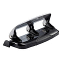 Bostitch Office EZ Squeeze 3-Hole Punch, 20 Sheet Capacity, Reduced Effort, No Jam Technology , Silver