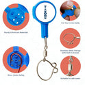 HOOK-EZE Fishing Knot Tying Tool | Protect from Fish Hooks | Tie Fishing Knots Easily | Cool Gadgets for Fishermen | Ice Fly Fishing | Fishing Accessories for Beginner Anglers | Nail Knot Tool