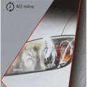 3M Ultra Headlight Restoration Kit, Contains Masking Tape, Light Sanding Discs, Wax Protectant and More, Use on Plastic Lenses Headlights, Taillights and More, Easy Heavy-Duty Restoration (39195)