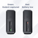 OW-2 Indoor Electric Mouse Trap 2 PCS, Instant Kill Rodent Zapper with Pet Safe Trigger, Black