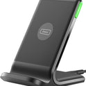 INIU Wireless Charger, 15W Fast Qi Certified Wireless Charging Station with Sleep-Friendly Adaptive Light Compatible with iPhone 17 16 15 14 13 12 Pro Max Samsung Galaxy S25 S24 S23 Note 20 Google etc