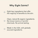 Eight Saints Firm Intentions Anti Aging Neck Cream, Natural & Organic, For Firming Skin and Reducing Wrinkles, 2 Ounces