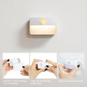 8 Pack Motion Sensor Stair Light for Indoor, Battery Operated Closet Lights, Wireless Stick on Anywhere Hallway Lamp, Portable Led Night Lamps for Bedroom Under Cabinet Kitchen