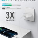 Fast Charger i Phone, 20W USB C Block with 6Ft Cable Compatible with IP 14/14 Pro/14 Plus/14 Pro Max/13/13 Mini/13 Pro/13 Pro Max/12/11/X & More