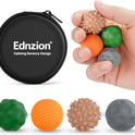 Fidget Toys Adults – 4PCS Magnetic Silicone Stress Balls for Anxiety, Focus & ADHD Relief, Textured Sensory Desk Gadgets, Stocking Stuffers or White Elephant Gifts for Men Women Teens
