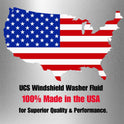UCS 10015 2-In-1 Car Windshield Washer Fluid & Bug Remover 1 Gallon Ready to Use Pack of 1