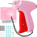 Stitch Gun with 6 Fine Needles,4000 Pcs Micro Fasteners(2000 White & 2000 Black).Quick Clothing Fixer Stitch Gun for Clothes Quick Stitchy Sewing Gun Clothing Tag Gun for Clothes