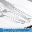 Teaspoon Set,16 Piece 6.7" Spoons Silverware, Premium Food Grade Stainless Steel Tea Spoons, Durable Small Spoon, Good Teaspoons, Kitchen Dessert Spoon Set, Mirror Finish & Dishwasher Safe