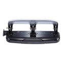 Bostitch Office EZ Squeeze 3-Hole Punch, 20 Sheet Capacity, Reduced Effort, No Jam Technology , Silver