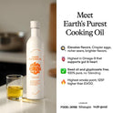 Algae Cooking Club Chef-Grade 100% Algae Cooking Oil - Avocado Oil Alternative - 535°F High Smoke Point - Omega-9 Rich, Neutral Buttery Flavor - Seed Oil-Free - For Searing, Baking, Frying (16 fl oz)