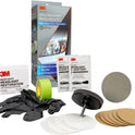 3M Ultra Headlight Restoration Kit, Contains Masking Tape, Light Sanding Discs, Wax Protectant and More, Use on Plastic Lenses Headlights, Taillights and More, Easy Heavy-Duty Restoration (39195)