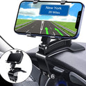 Universal Car Phone Holder Mount,360 Degrees Rotation Dashboard Phone Holder [Upgrade Clip Never Fall],car Phone Mount for iPhone,Samsung,Google,Nokia,and 4 to 7" Smartphones