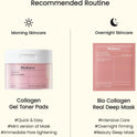 Biodance Collagen Gel Toner Pads, Pore Minimizer for Face, Improving Elasticity, Gentle Exfoliating Toner Pads for Sensitive Skin, Korean Skincareㅣ4.93 fl.oz.(140g)*60Pads