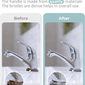 SXhyf Crevice Cleaning Brush - Grout Scrub Brush, House Cleaning Supplies, Gap Cleaning Tools, Home Essentials, Gifts for Women Men, Hard Bristle Crevice Cleaner Brush for Household Use, Bathroom