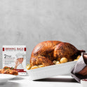 Turkey Brining Bags Set of 2 – Extra Large, Holds up to 38 lb (25.5 x 21.5 in), Heavy Duty with Gusseted Bottom & Double-Track Zippers to Prevent Leaks
