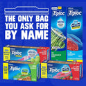 Ziploc Half Gallon Food Storage Freezer Bags, Grip 'n Seal Technology for Easier Grip, Open, and Close, 40 Bags Total