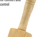 FARBERWARE Classic Wood Rolling Pin, 18-Inch Hardwood Dough Roller for Baking Pizza, Pies, Pastry and Cookies, Ergonomic Handles, Kitchen Essential