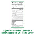 RUSSELL STOVER Sugar Free Assorted Caramels in Chocolate Candy, 15.3 oz. bag