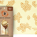 Bee's Wrap Beeswax Wraps for Food - Bread Wrap - Made in USA Reusable Bread Storage Bags - Organic & Eco-Friendly Alternative to Aluminum Foil, Sourdough Bags & Plastic Wrap, Honeycomb