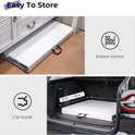 Folding Table 6ft Portable Heavy Duty Plastic Fold-in-Half Utility Foldable Table Plastic Dining Indoor Outdoor for Camping, Picnic and Party, White
