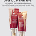 MISSHA M Perfect Cover BB Cream No.21 Light Beige SPF 42 PA+++ 1.69oz Tinted Moisturizer