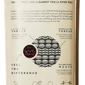 GOSHI Exfoliating Shower Towel - Rip-Resistant Exfoliating Washcloth for All Skin Types - Brick Red - Made in Japan