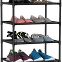 FIDUCIAL HOME 10 Tiers Shoe Rack 20-25 Pairs Sturdy Shoe Shelf