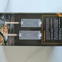 Nesting Grill Baskets (2PCS) with Removable Wooden Handle, Stainless Steel BBQ Tools