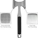 KitchenAid Gourmet Multi Sided Meat Tenderizer for Pounding Meats, Nuts, Shellfish, ect, Hang Hole for Easy Storage, Hand Wash, One Size, Black