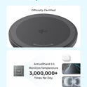 Anker Zolo Magnetic Wireless Charger, 2-Pack Qi2 Certified 15W MagSafe-Compatible Wireless Charging Pad, for iPhone 17/16/15/14/13 Series, AirPods, and More (Not for Pixel, Adapter Not Included)