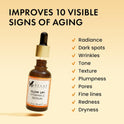 Eclat Skincare Vitamin C Serum - Skin Care for Dark Spots, Vitamin C Serum for Face with Hyaluronic Acid, Ferulic Acid, & Vit E - Anti Aging and Skin Brightening Vit C Formula for Face Care 1 Fl Oz