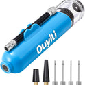 Sports Ball Pump Kit - Portable Air Pump Two-Way Dual Action Inflatable Perfect for Basketballs, Soccer Balls and More - Professional Hand Pump Kit with Needles and Flexible Hose