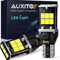 AUXITO 912 921 LED Bulb for Backup Light Reverse Lights High Power 2835 15-SMD Chipsets Error Free T15 906 922 W16W Bulbs, 6000K White, Exterior Light Bulbs (Upgraded, Pack of 2)