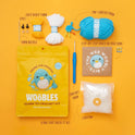 The Woobles Crochet Kit for Beginners - Easy Arts and Crafts Knitting & Crochet Animals Kit As Seen On Shark Tank - Pierre The Penguin