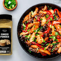 Fresh Finest Ginger Powder - 15.97oz (453G) - Pure Ground Ginger Root for Culinary & Health Benefits, Packed in a Premium Container