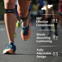 CAMBIVO 2 Pack Knee Braces for Women and Men, Patella Knee Support Strap, Basketball, Running, Hiking, Volleyball, Tennis, Squats