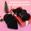 BEAKEY 12pcs Triangle Powder Puffs for Loose Powder & Foundation Makeup
