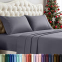 Utopia Bedding Queen Sheet Set – 4 Piece Bed Sheets for Queen Size Bed, Soft and Breathable Microfiber, Includes 1 Fitted Sheet, 1 Flat Sheet and 2 Pillowcases (Grey)