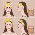 Teenitor 5pcs Makeup Headband with Removable Bow, Spa Headband for Washing Face for Teen Girls Women, Christmas Gifts Basket for Teens Girls Party, Skin Care Hairband