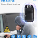 lanpard Faraday Pouch for Car Keys, Faraday Bag, Car RFID Signal Blocking Holder, Key Fob Protector, Key fob cage Block Signal Anti-Theft Fob Case (2 Pack)