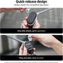 TELESIN Magnetic Neck Mount for Phones, Neck Cell Phone Holder POV/Vlog Selfie Mount Hand Free Phone Neck Holder Chest Stand Strap Video Recording for iPhone 17 16 15 14 13 12 Seires Android Phones