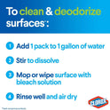 Clorox Zero Splash Bleach Packs - Laundry Pods, 4 Pack