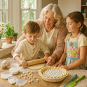 Mrs. Anderson's Baking Ceramic Pie Crust Weights, 135 Count, Natural Stoneware, For Blind Baking Pie Crusts And Tart Shells With Even Baking Results