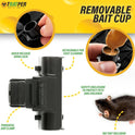 TRATPER Rat and Chipmunk Traps. Prevents Accidental Triggering with Dual Tunneled Design. Covered Snap Traps for Humane Kill, Reusable, Pest Control for Rats, Indoor & Outdoor Use. 2 Pack