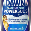 Dawn Platinum Plus PowerSuds Liquid Dish Soap, 17.4 oz. EZ-Squeeze Bottle
