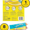 Temptations Creamy Puree with Chicken, Salmon, and Tuna Variety Pack of Lickable, Squeezable Cat Treats, 0.425 Oz Pouches, 24 Count