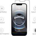 Ailun Screen Protector for iPhone 16e / iPhone 14 / iPhone 13 / iPhone 13 Pro [6.1 Inch] Display 3 Pack Tempered Glass, Case Friendly [Not for iPhone 16 6.1 Inch]