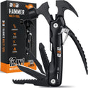 BIIB Stocking Stuffers for Men Adults, 12 in 1 Hammer Multitool Gifts for Men, White Elephant Gifts for Adults, Mens Gifts for Dad Him Husband, Gift for Mens Dad Him, Camping Essentials Gear