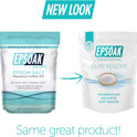 Epsoak Epsom Salt 19 lb. Magnesium Sulfate USP, Resealable Epsom Salt Bulk Bags Unscented, Made in The USA, Cruelty-Free Certified